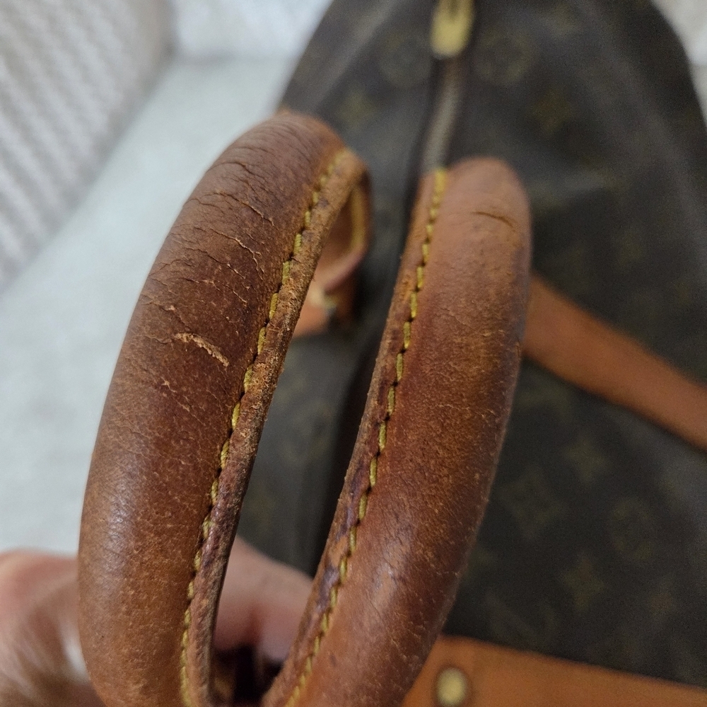 Louis Vuitton Keepall Bandouliere 45 Monogram Canvas Duffel Bag Authentic - Picture 12 of 14